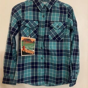 Dixxon “Wish You Were Here” Women’s Flannel – Size Small (NWT)